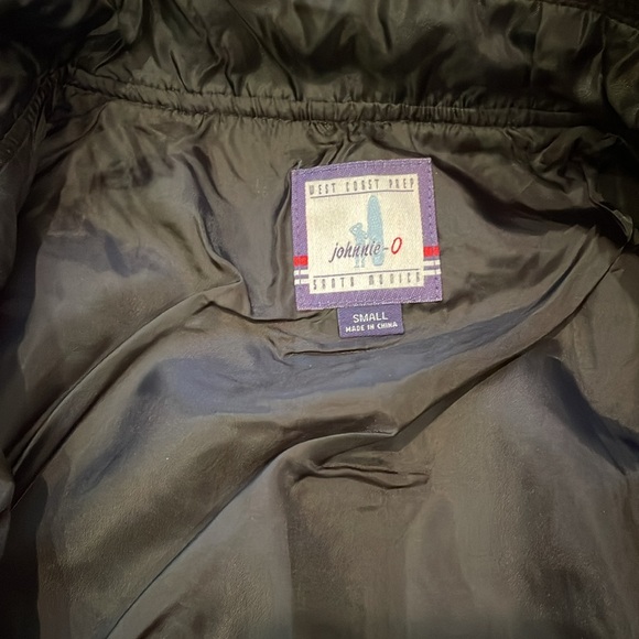 Alabama Johnnie-O zipper vest. Heather charcoal/black - Picture 10 of 10